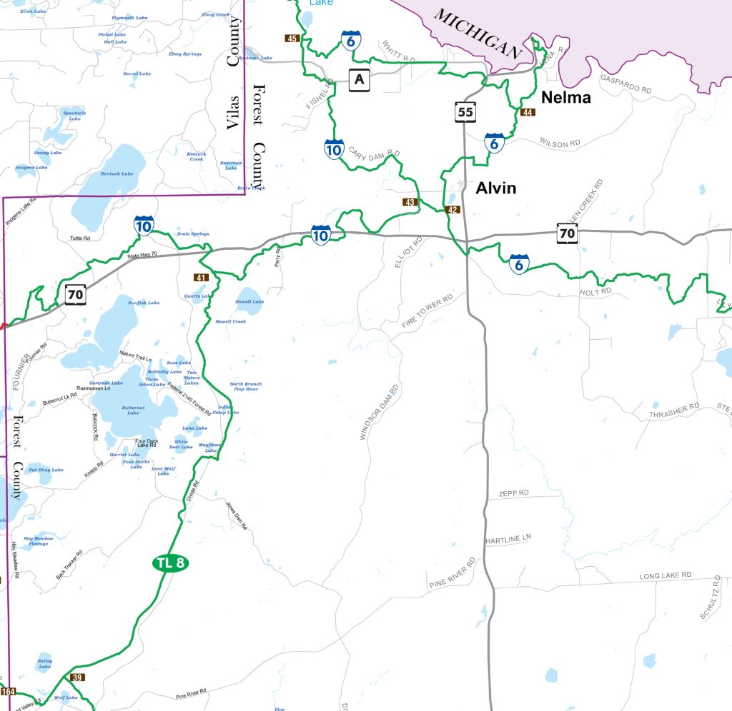 Upper Kimball Creek to Alvin Trails